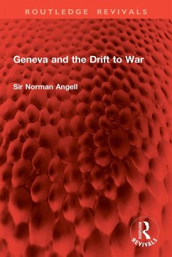Cover Geneva and the Drift to War (eBook, PDF)