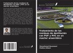 Tratamiento de los residuos de destilación con PUF y PVC en un reactor anaeróbico