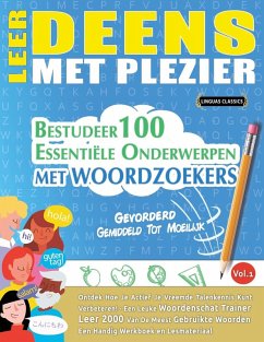 Cover LEER DEENS MET PLEZIER - GEVORDERD