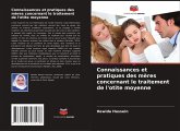 Connaissances et pratiques des mères concernant le traitement de l'otite moyenne