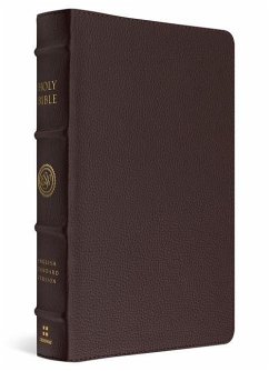 Cover ESV Heirloom Bible, Gloria Dei: Single Column Edition (Calfskin, Mahogany)