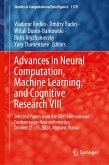 Advances in Neural Computation, Machine Learning, and Cognitive Research VIII (eBook, PDF)