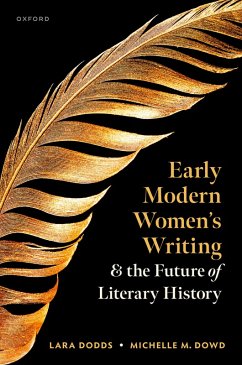 Cover Early Modern Women's Writing and the Future of Literary History