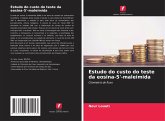 Estudo do custo do teste da eosina-5'-maleimida Estudo do custo do teste da eosina-5'-maleimida