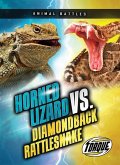 Horned Lizard vs. Diamondback Rattlesnake Horned Lizard vs. Diamondback Rattlesnake