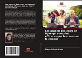 Les aspects des cours en ligne qui sont plus efficaces que les cours sur le campus