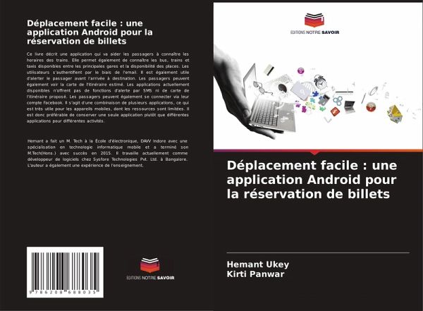 Déplacement facile : une application Android pour la réservation de billets Déplacement facile : une application Android pour la réservation de billets