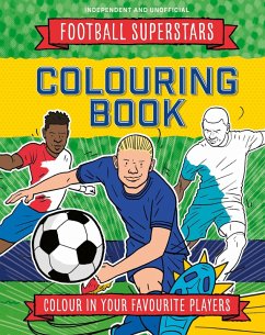 Football Superstars Colouring Book - Mugford, Simon