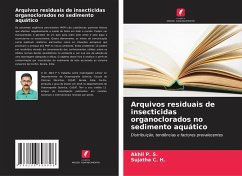 Arquivos residuais de insecticidas organoclorados no sedimento aquático - P. S., Akhil;C. H., Sujatha