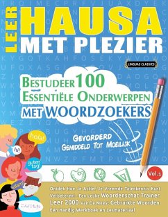 Cover LEER HAUSA MET PLEZIER - GEVORDERD