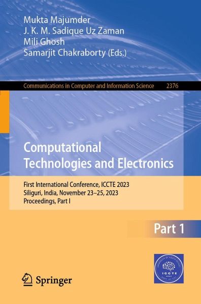Computational Technologies and Electronics (eBook, PDF) Computational Technologies and Electronics (eBook, PDF)