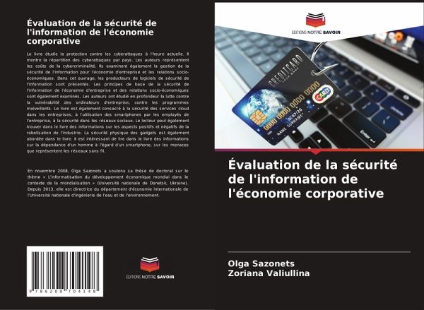 Évaluation de la sécurité de l'information de l'économie corporative