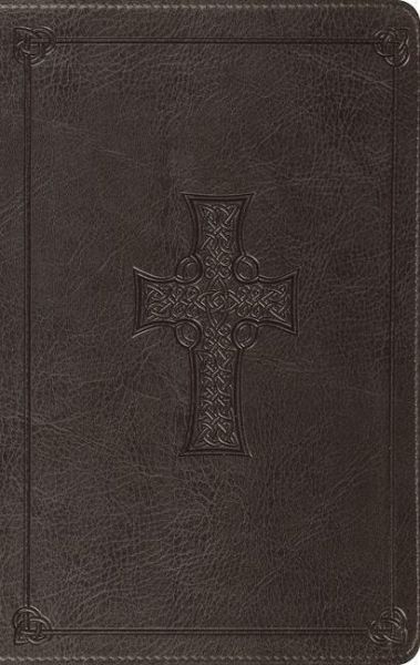 ESV Value Thinline Bible (Trutone, Charcoal, Celtic Cross Design)