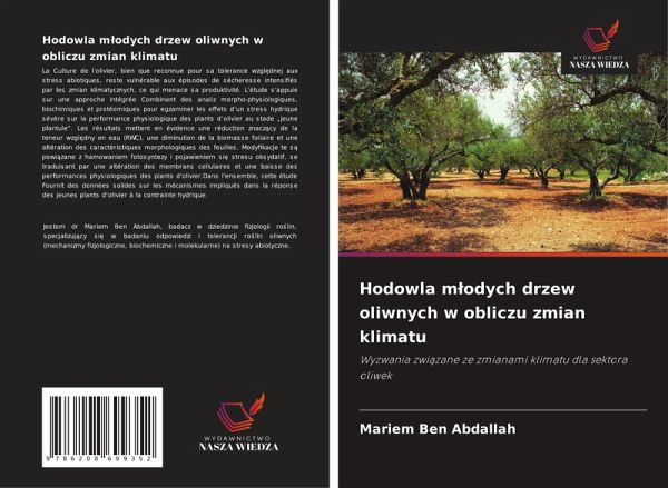 Hodowla m¿odych drzew oliwnych w obliczu zmian klimatu