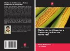Efeito de fertilizantes e fontes orgânicas no milho rabi