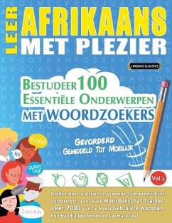 Cover LEER AFRIKAANS MET PLEZIER - GEVORDERD