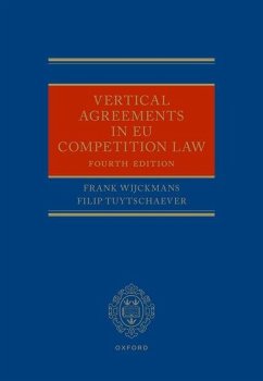 Vertical Agreements in EU Competition Law 4e - Wijckmans, Frank; Tuytschaever, Filip