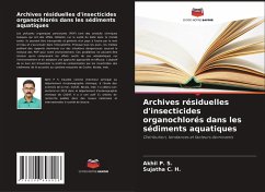 Cover Archives résiduelles d'insecticides organochlorés dans les sédiments aquatiques