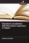 Standard accademici dell'istruzione superiore in Nepal Standard accademici dell'istruzione superiore in Nepal