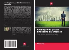 Cover Avaliação da gestão financeira da empresa