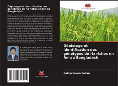 Cover Dépistage et identification des génotypes de riz riches en fer au Bangladesh