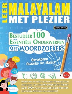 Cover LEER MALAYALAM MET PLEZIER - GEVORDERD