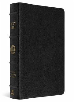 Cover ESV Heirloom Bible, Veritas: Single Column Edition (Goatskin, Black)