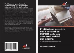 Cover Profilazione genetica delle varianti del CYP2D6 note per alterare l'attività dell'enzima