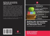 Análise das necessidades linguísticas dos alunos de educação física