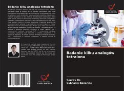 Cover Badanie kilku analogów tetralonu