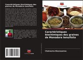 Caractéristiques biochimiques des graines de Monodora tenuifolia