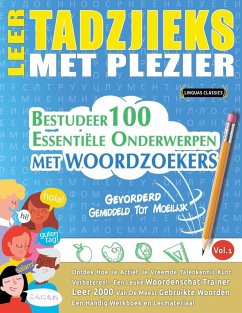 LEER TADZJIEKS MET PLEZIER - GEVORDERD - Linguas Classics