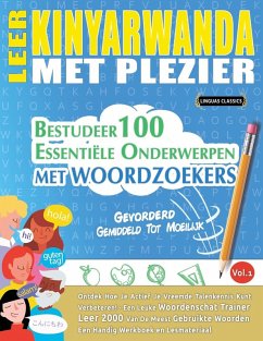 Cover LEER KINYARWANDA MET PLEZIER - GEVORDERD