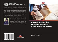 Cover Comportement des consommateurs et générations en Suisse