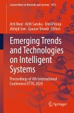 Emerging Trends and Technologies on Intelligent Systems (eBook, PDF)