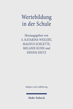 Cover Wertebildung in der Schule