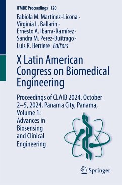 Cover X Latin American Congress on Biomedical Engineering