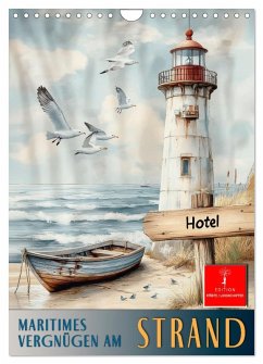 Cover Maritimes Vergnügen am Strand (Wandkalender 2026 DIN A4 hoch), CALVENDO Monatskalender