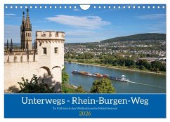 Unterwegs - Rhein-Burgen-Weg (Wandkalender 2026 DIN A4 quer), CALVENDO Monatskalender - Calvendo;Ludwig, Alexander
