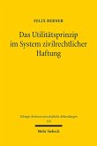 Das Utilitätsprinzip im System zivilrechtlicher Haftung Das Utilitätsprinzip im System zivilrechtlicher Haftung