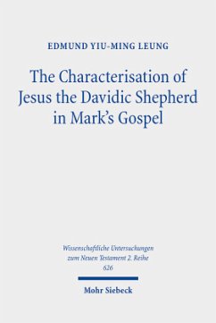 Cover The Characterisation of Jesus the Davidic Shepherd in Mark's Gospel