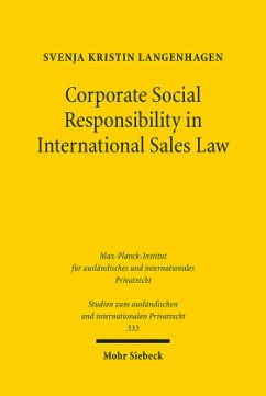 Cover Corporate Social Responsibility in International Sales Law