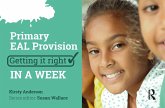 Primary EAL Provision: Getting it Right in a Week (eBook, ePUB) Primary EAL Provision: Getting it Right in a Week (eBook, ePUB)