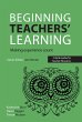 Beginning Teachers' Learning (eBook,... - Bild 1
