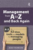 Management from A to Z and back again (eBook, ePUB)