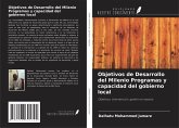 Objetivos de Desarrollo del Milenio Programas y capacidad del gobierno local