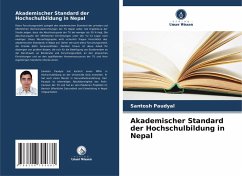 Cover Akademischer Standard der Hochschulbildung in Nepal