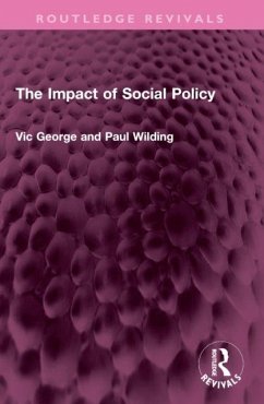Cover The Impact of Social Policy