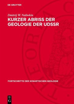 Kurzer Abriss der Geologie der UdSSR (eBook, PDF) - Naliwkin, Dmitrij W.