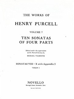 10 Sonatas of 4 Parts (nos.8-10) for strings violin 1